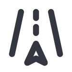 Road Alt SVG Icon